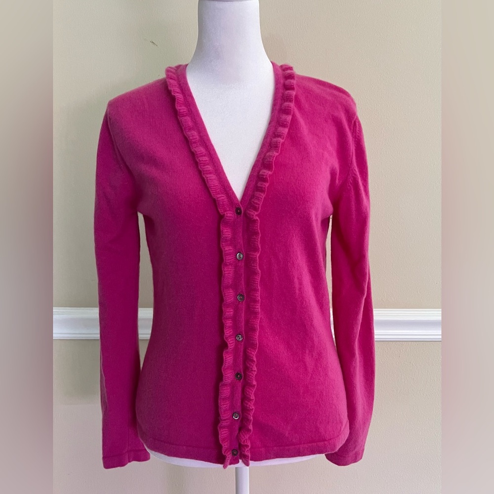 Saks Fifth Avenue cashmere cardigan 💖. Size S.